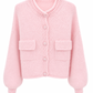 Strickjacke rosa, Gr. 38-44