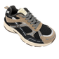Chunky Sneaker beige, schwarz und silbern, Gr. 36-41