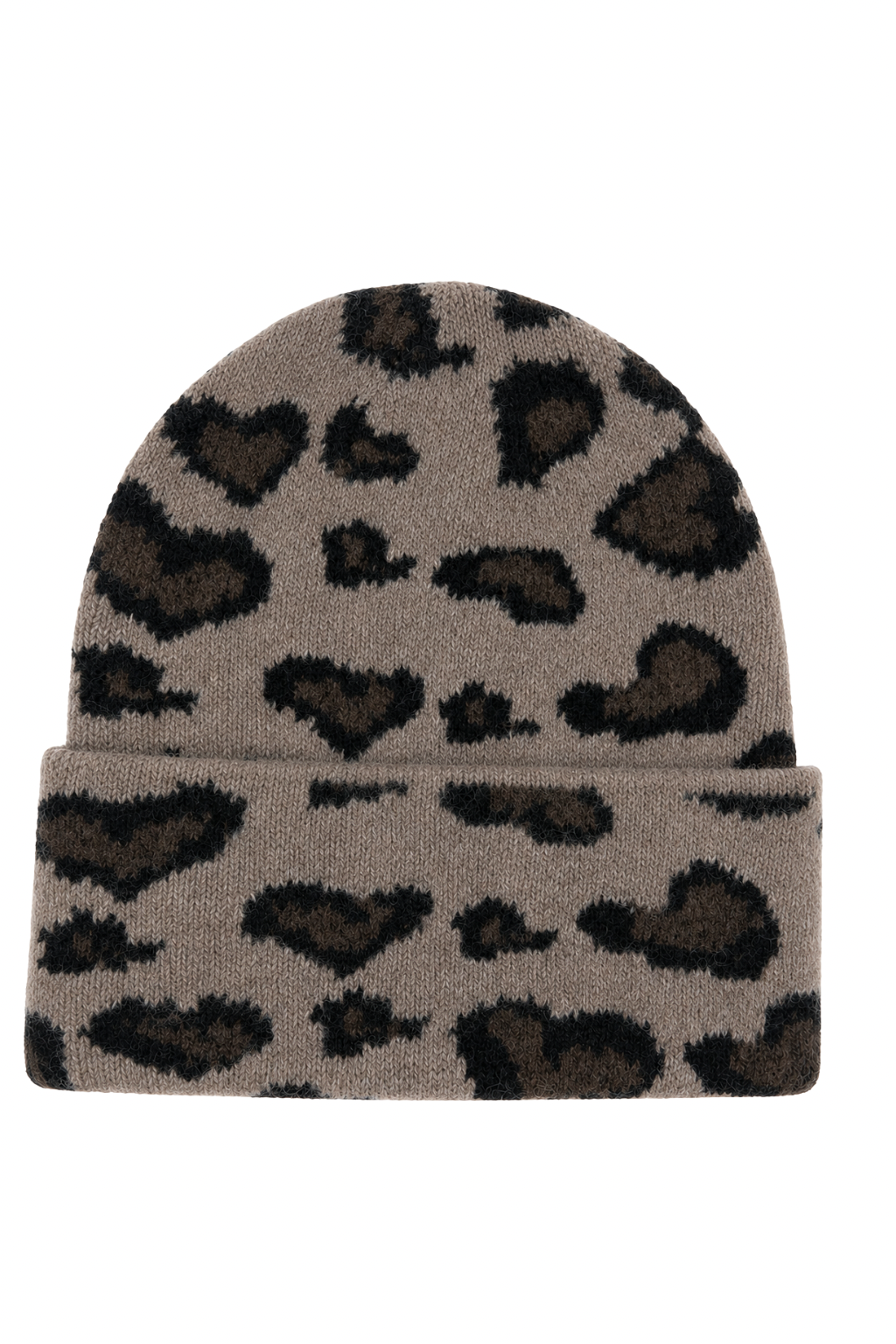 Strickmütze Wild Leo taupe