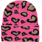 Strickmütze Wild Leo pink