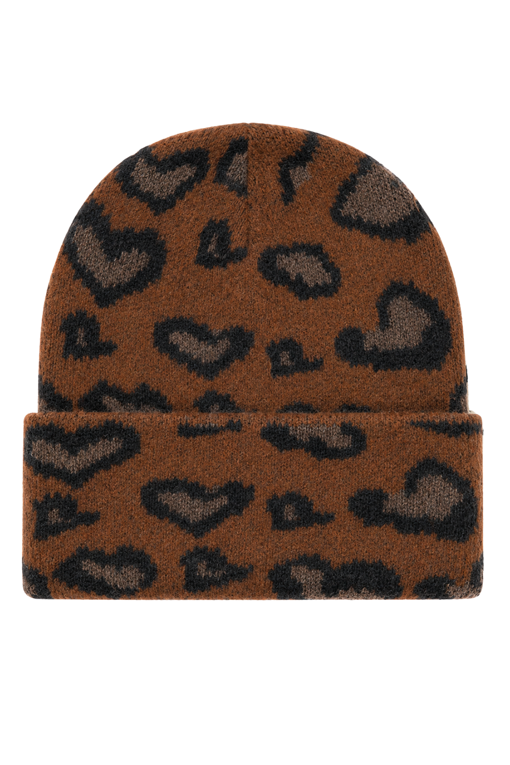Strickmütze Wild Leo rostbraun