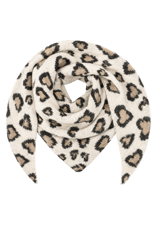 Leo Love Kuschelschal creme