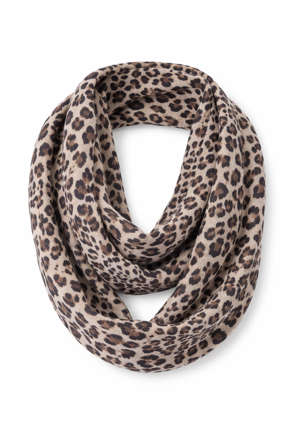 Leo Loop-Schal braun