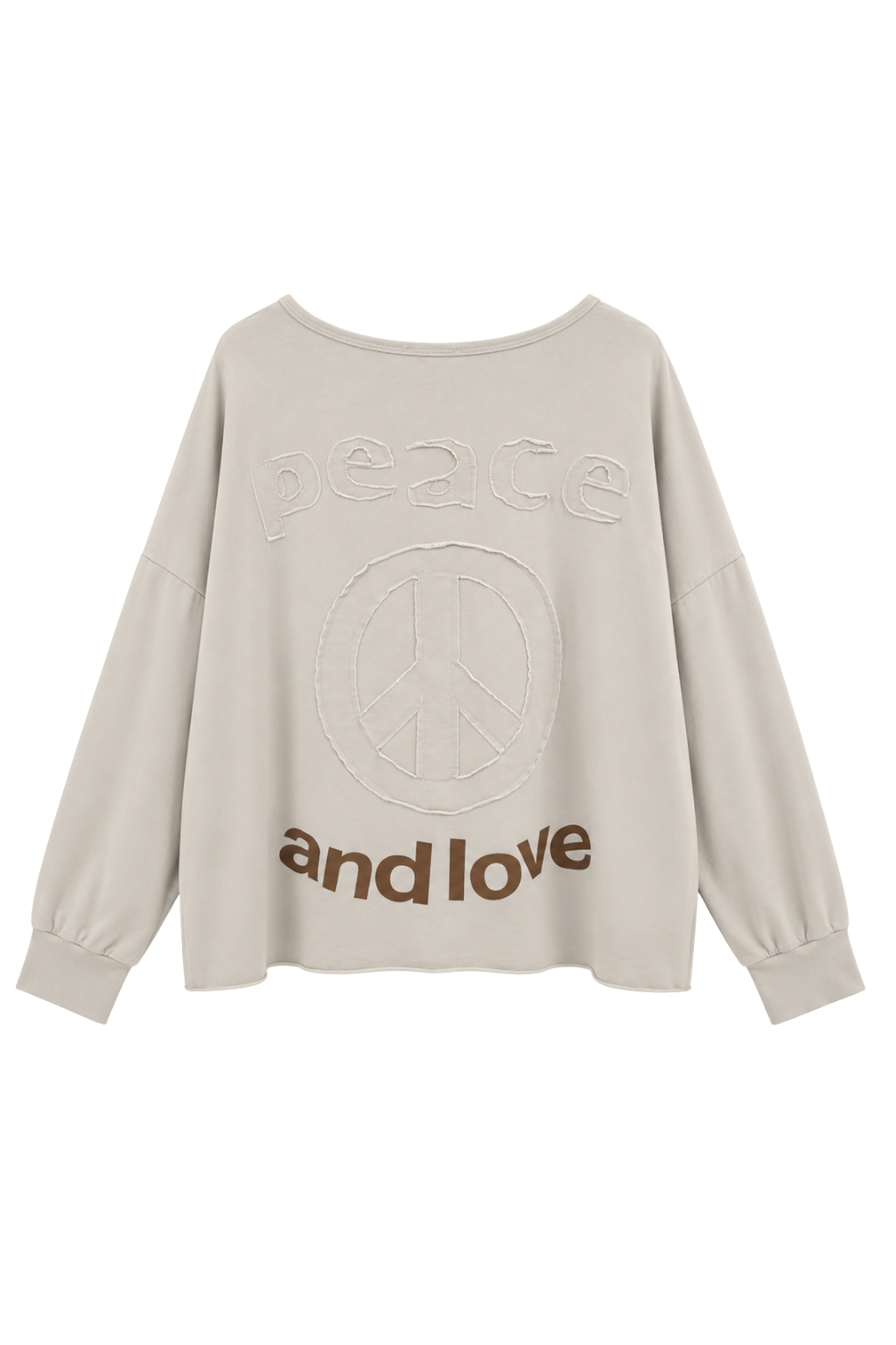 Peace & Love Oversize Sweater, Gr. 38-44