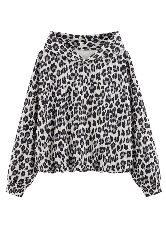 Leo Love Ballon Hoodie hellgrau Gr. 36-42