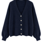 Cozy Love Cardigan dunkelblau, Gr. 36-42