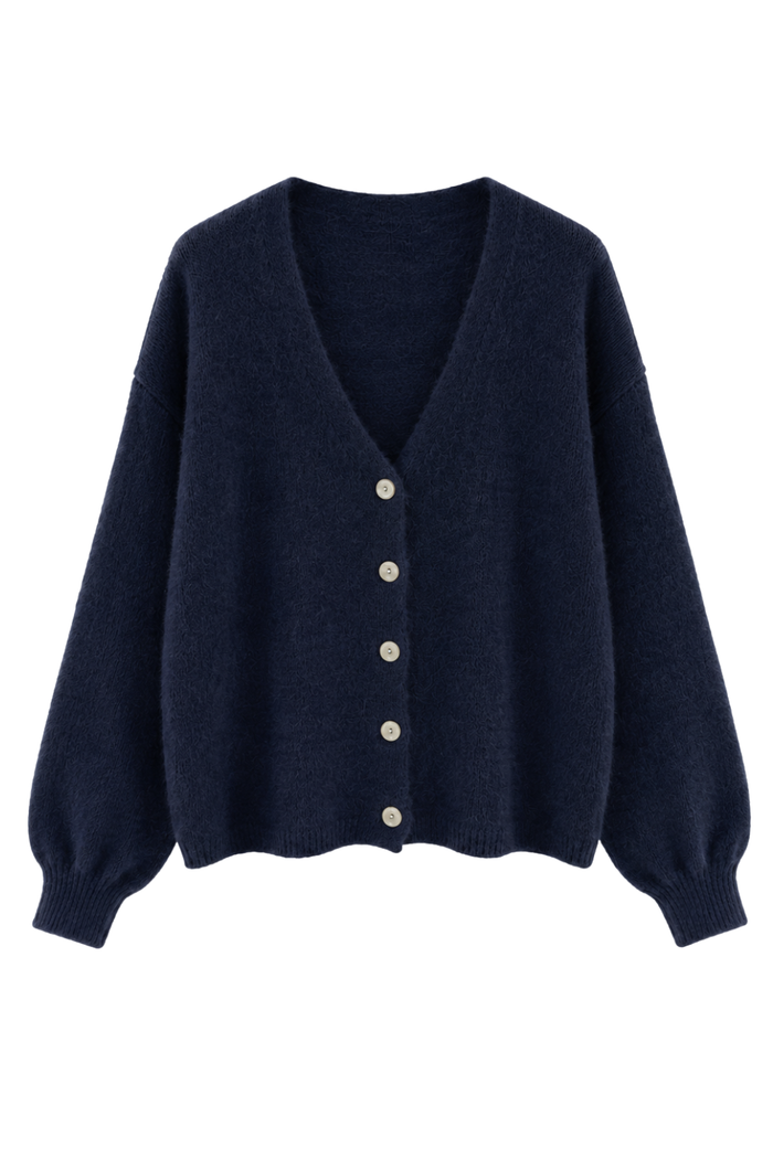 Cozy Love Cardigan dunkelblau, Gr. 36-42