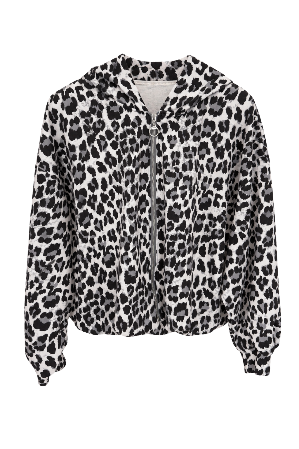 Leo Hoodie-Jacke weiß, Gr. 36-42