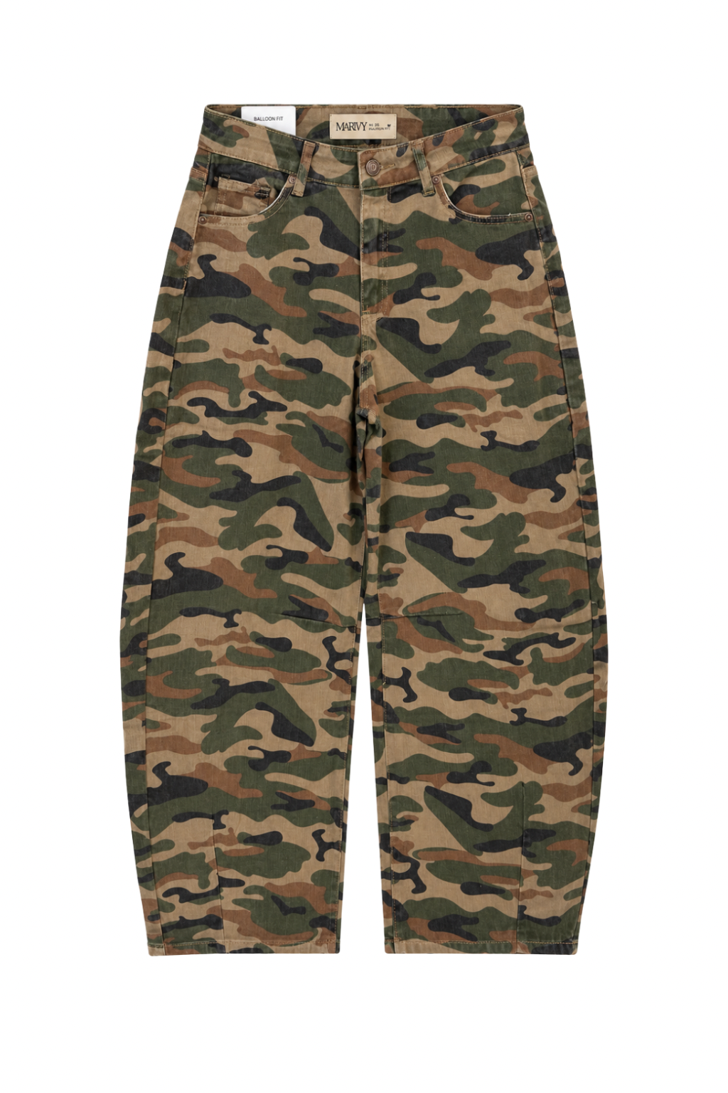 Wild Spirit Balloon Jeans – Camouflage, Gr. 34-42