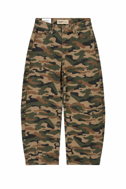 Wild Spirit Balloon Jeans – Camouflage, Gr. 34-42