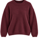 ALVA  Alpaka Pullover bordeaux, Gr. 34-38