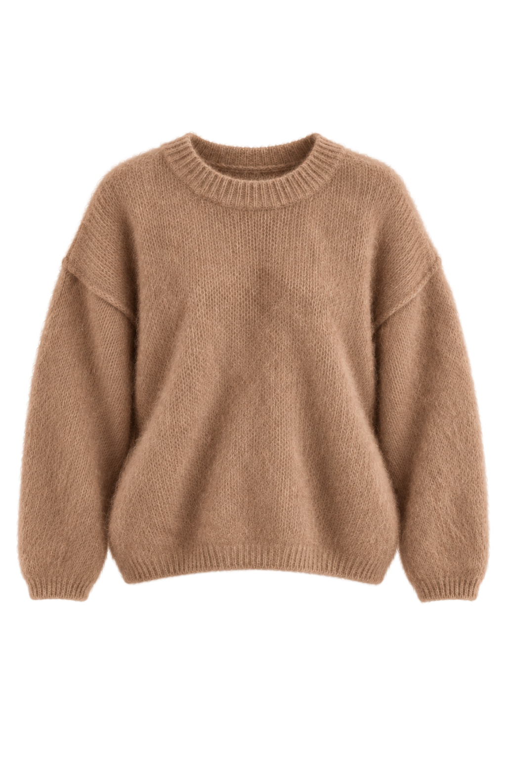 ALVA  Alpaka Pullover camel, Gr. 34-38