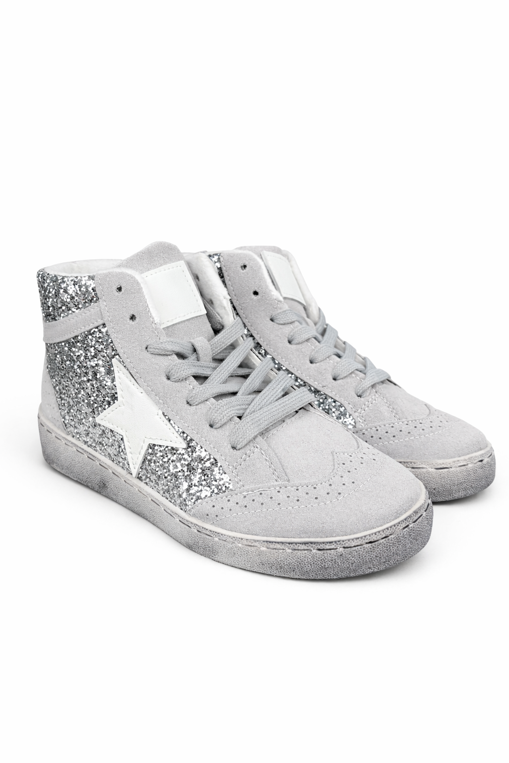 Glitter High-Top Sneaker, Gr. 36-41