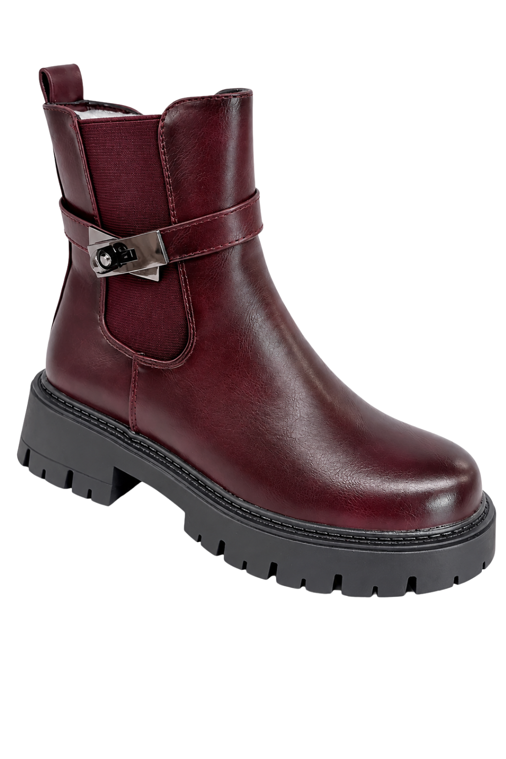 Chelsea Boots bordeaux, Gr. 36-41