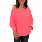 Sweatshirt Smiley Leo neonpink, Gr. 34-42