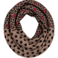 Loop-Tuch „Leo Hearts“ taupe