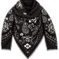 Paisley schwarz/creme