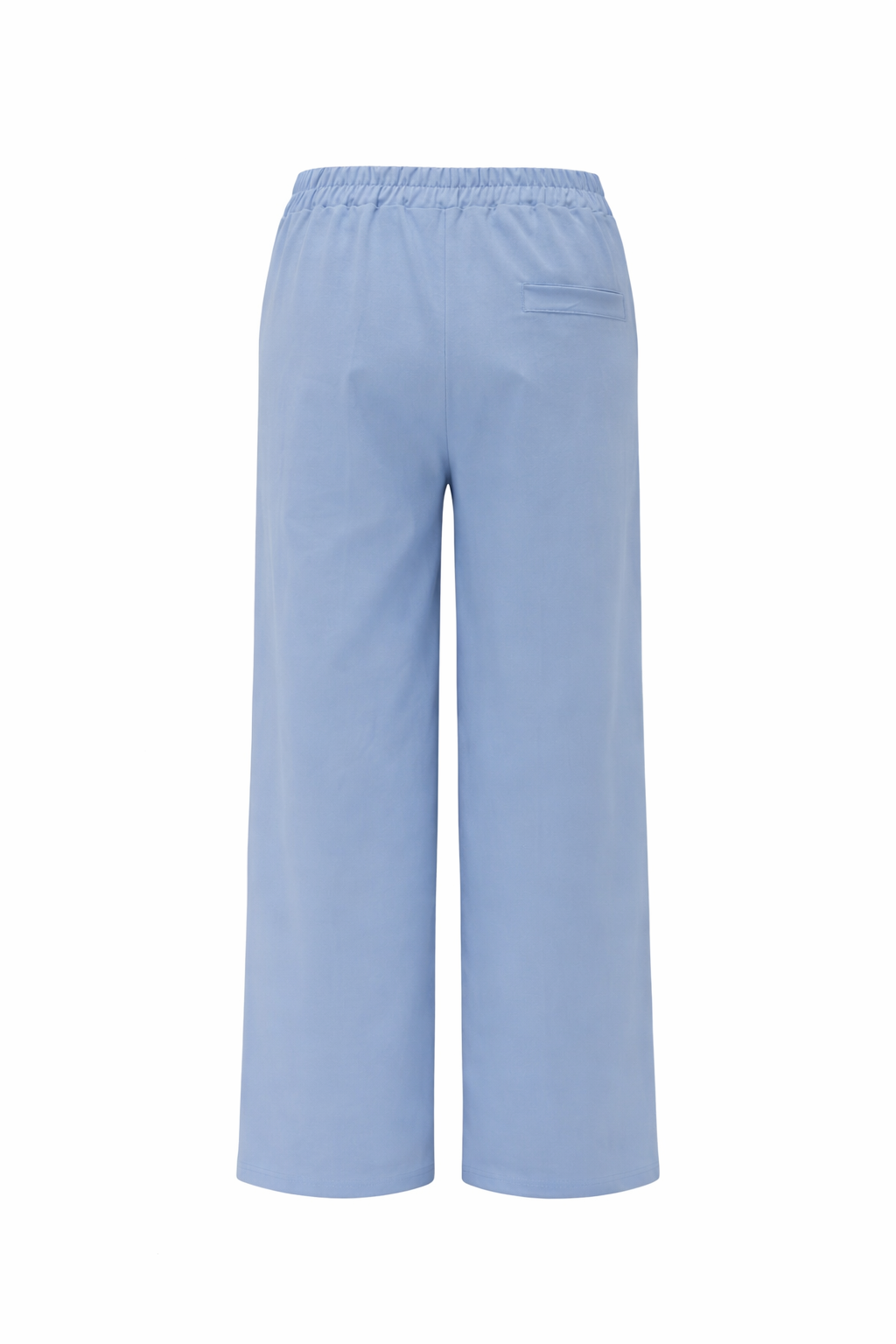 Bequeme Damenhose mit geradem Bein hellblau, Größe 36-44