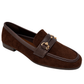 Milano Loafer – mit goldenen Detail braun, Gr. 36-41