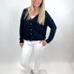 Cardigan schwarz Gr. 36-42