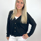 Cardigan schwarz Gr. 36-42