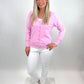 Cardigan rosa, Gr. 34-40