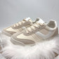 Sneaker beige/weiß , Gr. 36-41