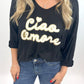Pullover Ciao Amore schwarz , Gr. 36-44