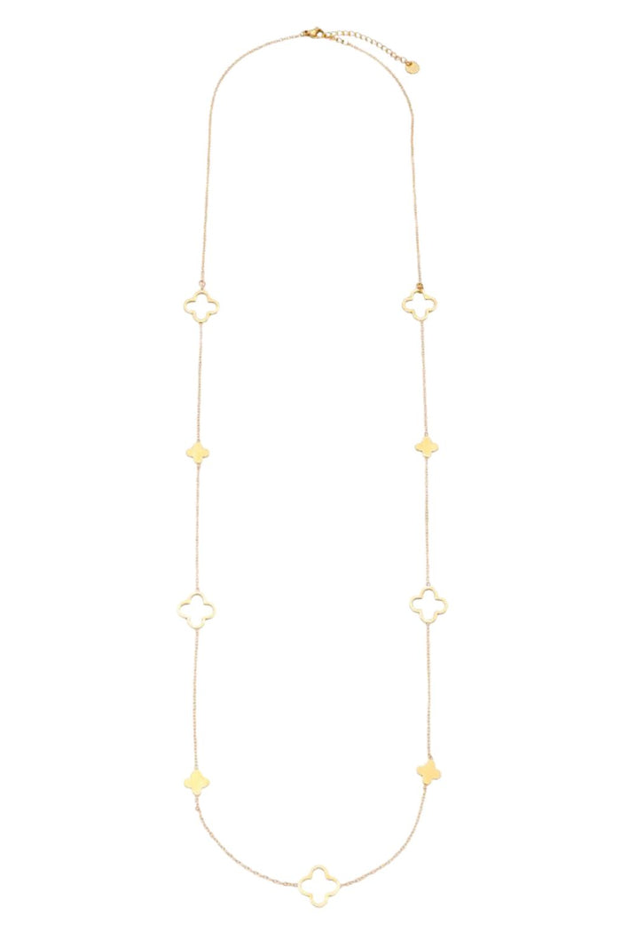 Kette "Kleeblatt" gold