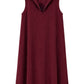 Bordeaux Chic Kleid, Gr. 36-38
