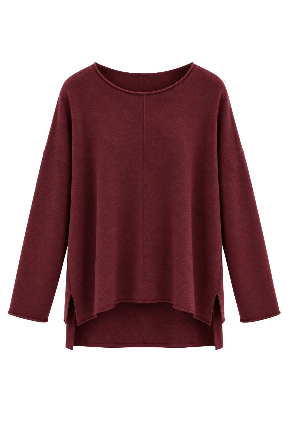 Pullover "Lina" bordeaux, Gr. 38-46