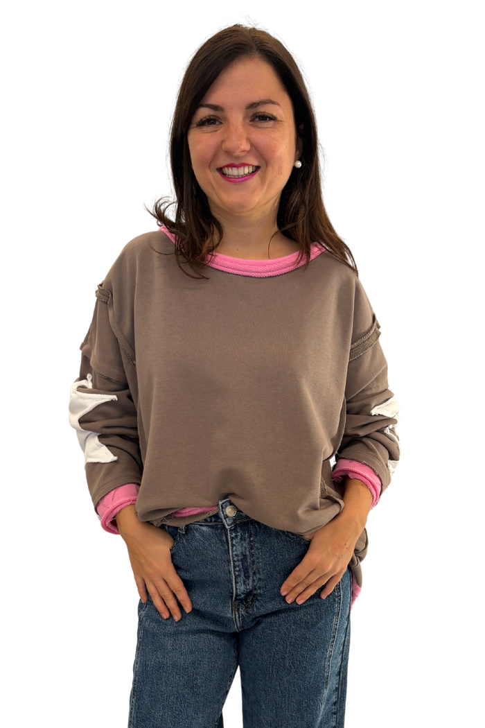 Star Statement Pullover , Gr. 38-44