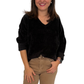 Shirt Samtcord St. Tropez schwarz, Gr. 34-40