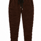 Joggpants "Soft Velour" schokobraun, Gr. 36-42