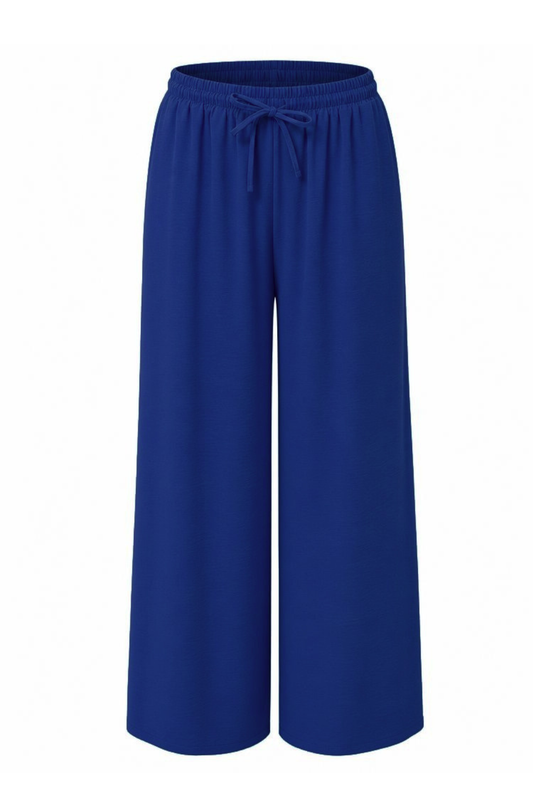 Sommerhose royalblau, Gr. 36-44