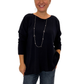 Pullover "Lina" dunkelblau, Gr. 38-46