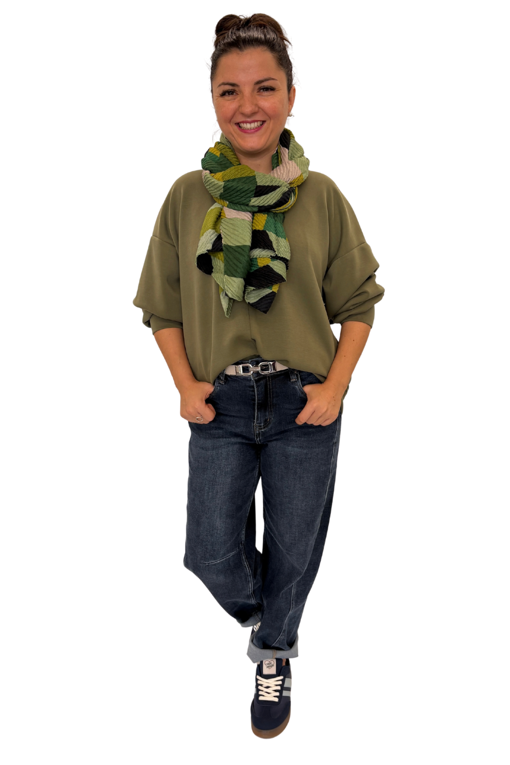 Buttersoft Pullover oliv, Gr. 36-44