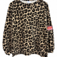 Leo Oversize Sweater „Self Love“ beige, Gr. 36-44