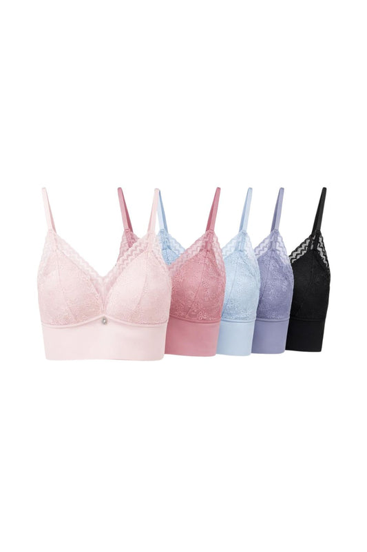 Seamless Spitzen Bralette, Gr. 36-42
