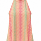 Glitzer-Neckholder Top"Golden Summer", Gr. 38-44
