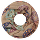 Loop-Tuch Boho Bloom taupe