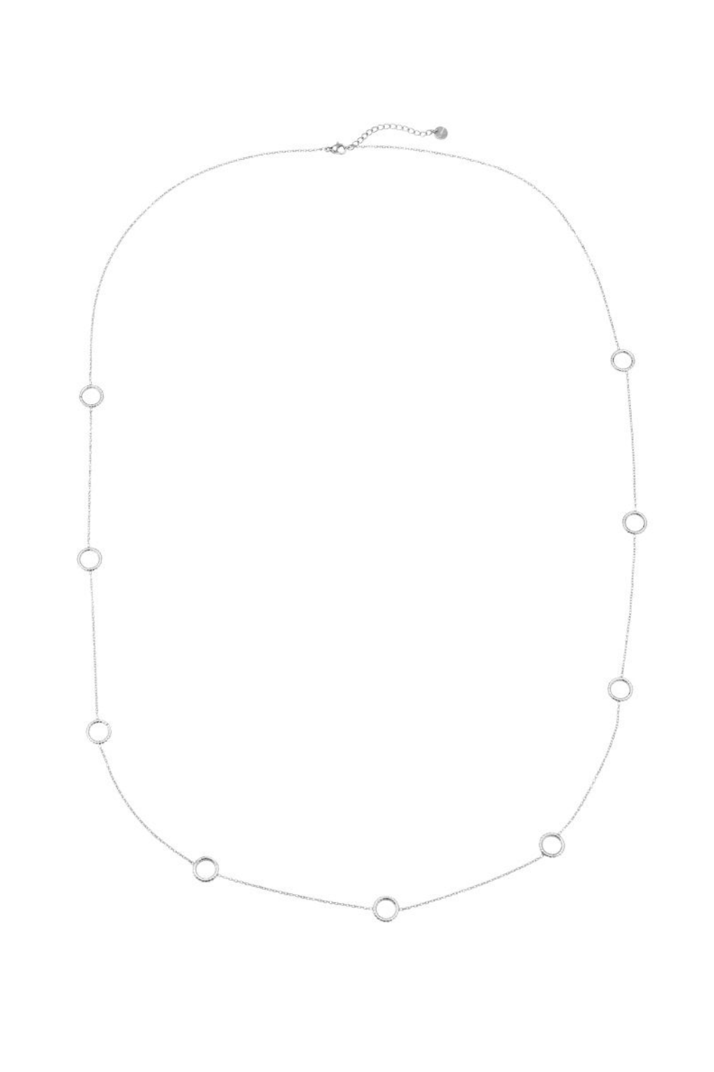 Halskette „Golden Circles“ silber