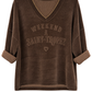 Shirt Samtcord St. Tropez schokobraun, Gr. 34-40