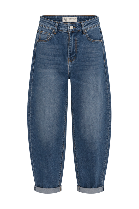 Balloon Jeans Mid Blue, Gr.  34-42