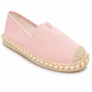 Espadrilles Slipper rosa, Gr. 36-41