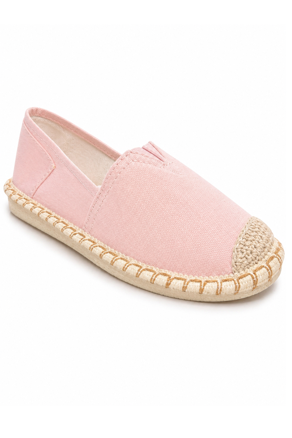 Espadrilles Slipper rosa, Gr. 36-41