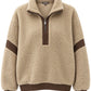 Kuschelpullover "Teddy Love" beige, Gr. 36-42