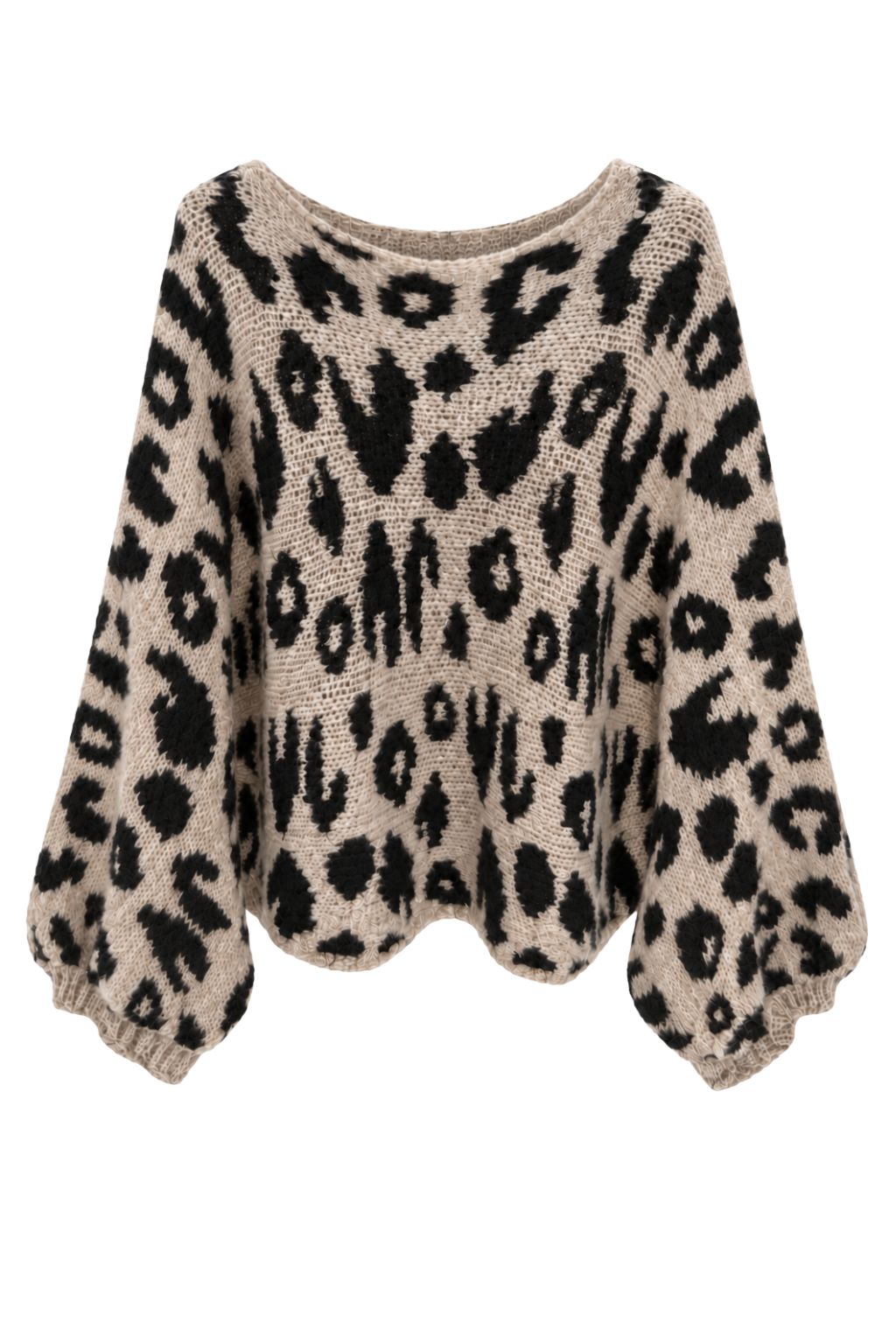 Leo Love – Kuscheliger Oversize Strickpullover, Gr. 36-44