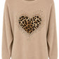 Leo Pullover "Wild Heart" beige, Gr. 34-40