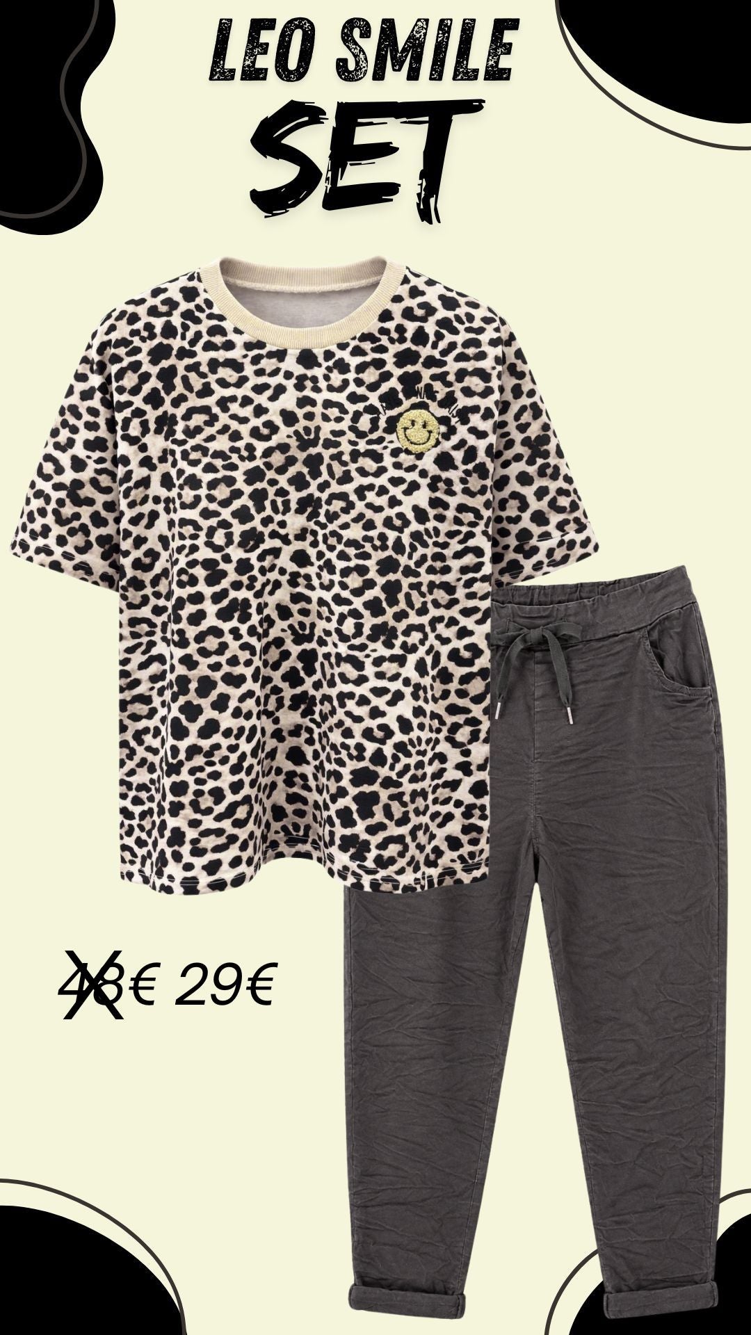 Leo Smile Set beige